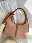 *SOLD*Gucci Jackie Suede Pink Shoulder Bag