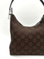 *SOLD* Gucci GG Brown Monogram Nylon Shoulder Bag