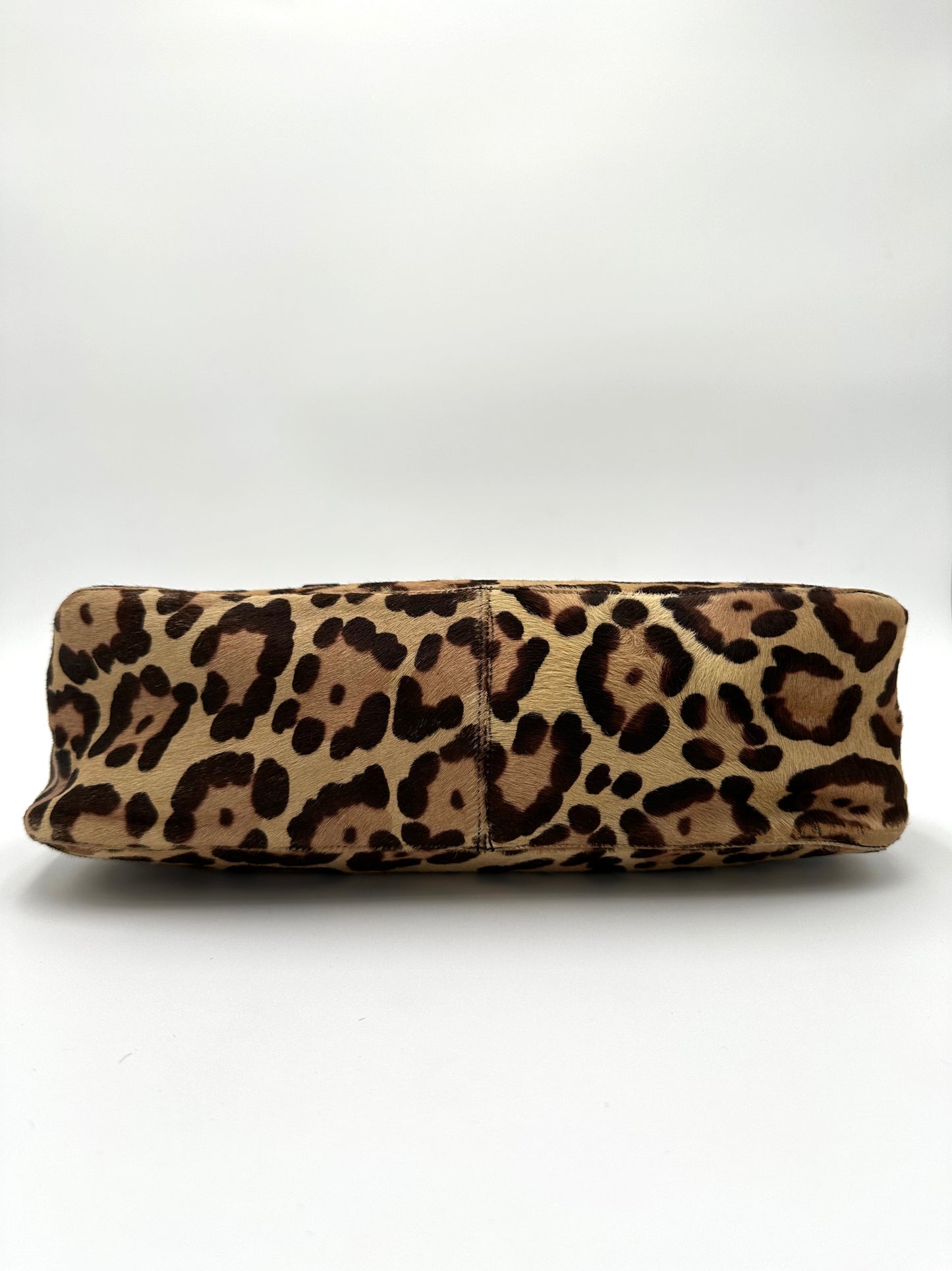 *SOLD* Fendi Mamma Baguette Leopard Pattern Shoulder Bag