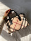 *SOLD* Burberry Super Nova Check Boston Bag