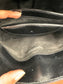 *SOLD* Gucci G Turn Lock Black Leather Handbag