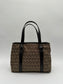 *SOLD* Fendi Zucchino Brown Canvas Tote Handbag