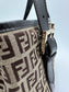 *SOLD* Fendi Zucchino Brown Canvas Tote Handbag