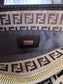 *SOLD* Fendi Zucchino Brown Canvas Tote Handbag