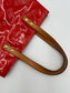 *SOLD* Louis Vuitton Rouge Vernis Lead MM Vertical Tote